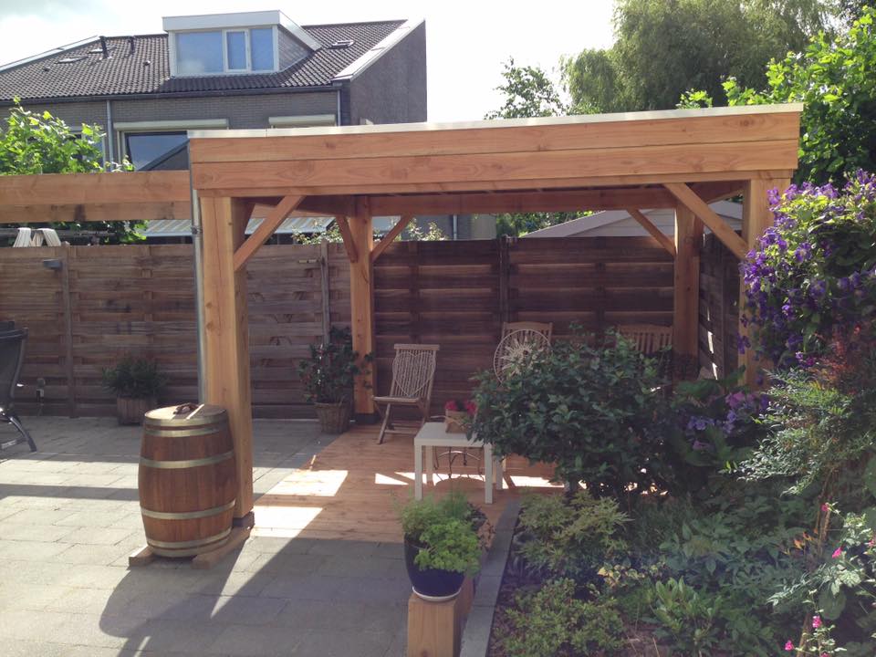 Terrasoverkapping met pergola