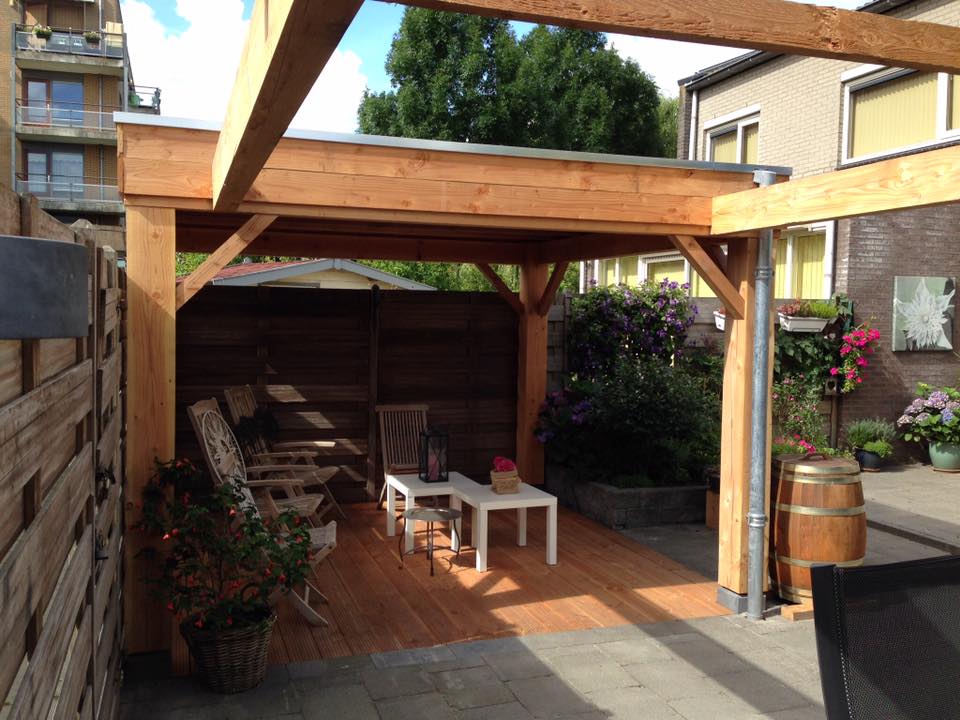 Terrasoverkapping met pergola